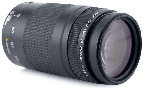 Canon ZOOM LENS EF 75-300mm f/4-5.6 Mark III Ultrasonic USM for Canon DSLR Cameras