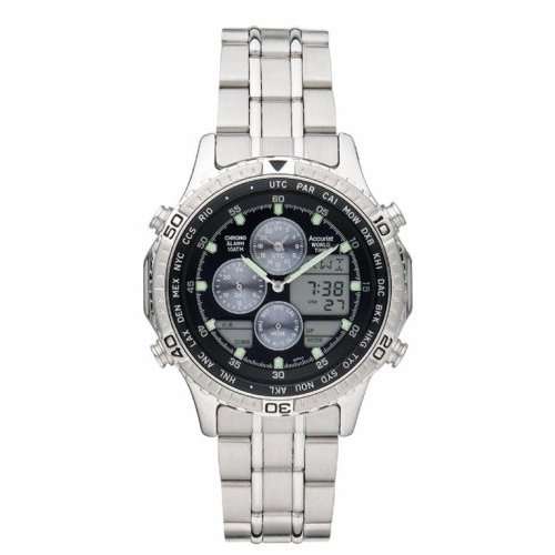 Accurist World Timer Alarm Chronograph Watch ^^^ B A R G A I N ^^^