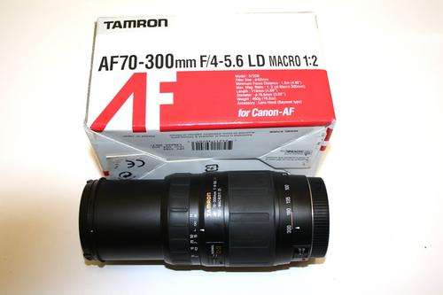 Tamron AF 70-300mm f/4.0-5.6 LD Macro 1:2 Zoom Lens for CANON AF DSLRs