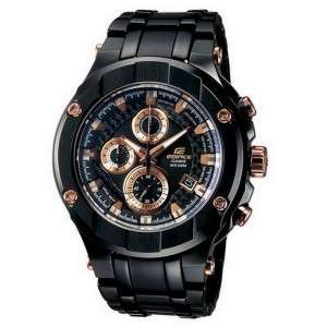 CASIO EDIFICE Chronograph men Watch EFX-500BK-1AV BRAND NEW IN BOX