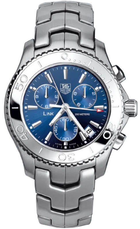 Tag Heuer Link Chronograph S/Steel Men's Watch -  Model : CJ1112