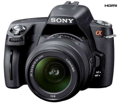 Sony Alpha A290L 14.2 MP Digital SLR Camera SteadyShot HDMI, with 18-55mm Lens + Memory Card + Box