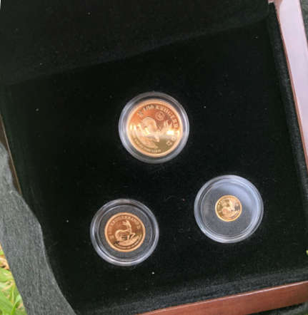 Proof 2017 Fractional set, 1/50, 1/20, 1/10