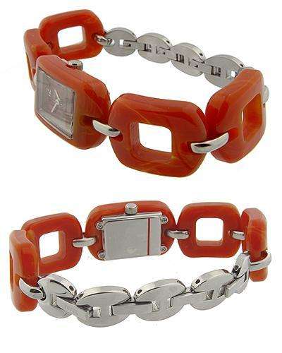 Ladies Fossil ES1831 Burnt Orange Fashion Watch