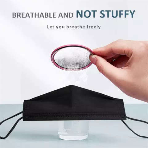 BLACK 3PLY DISPOSABLE MASK EASY TO BREATHE