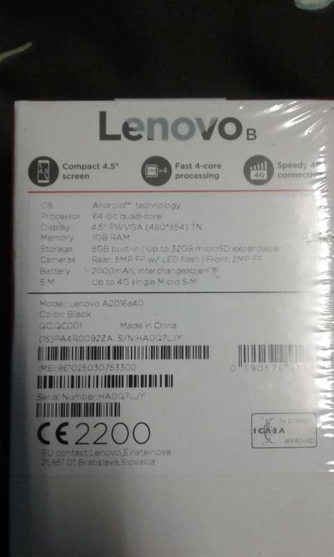 LENOVO B