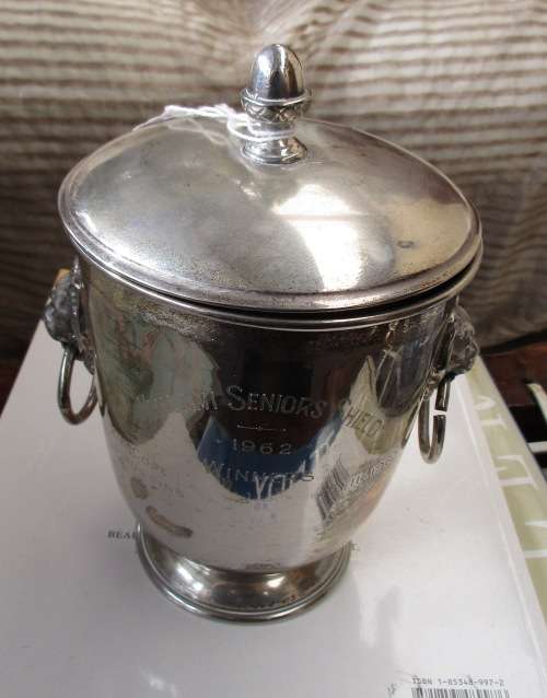ICE BUCKET/TROPHY SILVER PLATED