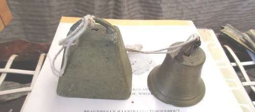 TWO BRASS BELLS