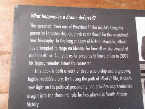 THE  DREAM DEFERRED THABO MBEKI