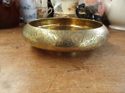 INDIAN BRASS  VASE