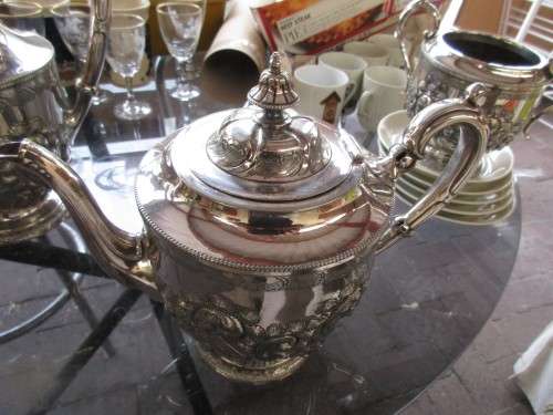 FOUR PIECE AKIN BROTHERS TEA SET  1923-1955