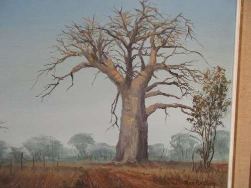 Jan van Rensburg oil on canvas acyrilic