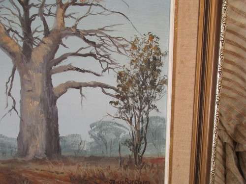 Jan van Rensburg oil on canvas acyrilic