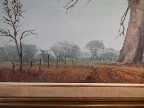 Jan van Rensburg oil on canvas acyrilic
