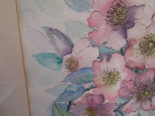BEAUTIFUL WATERCOLOUR COSMOS