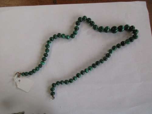 Beautiful green verdite Necklace