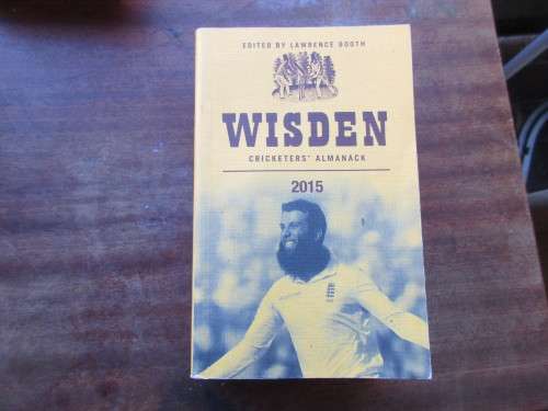 4 WISDEN CRICKETERS ALMANACKS 1996,1981,2015 AND 2004