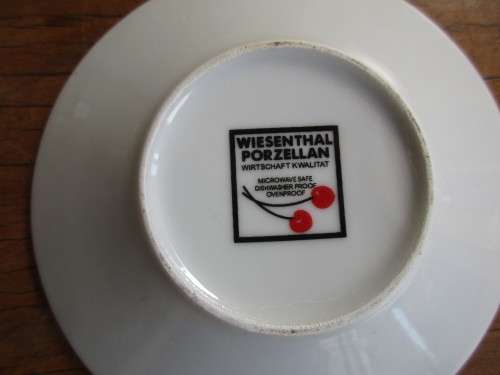 WIEZENTHAL DEMI TASSE CUPS AND SAUCER IN BOX SET OF SIX