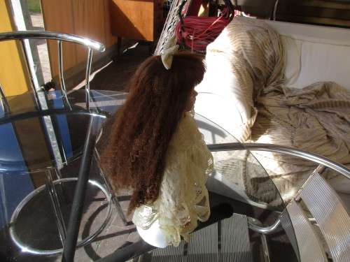 BEAUTIFUL BISQUE PORCELAIN DOLL