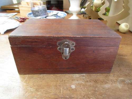 LOVELY OLD WOOD BOX