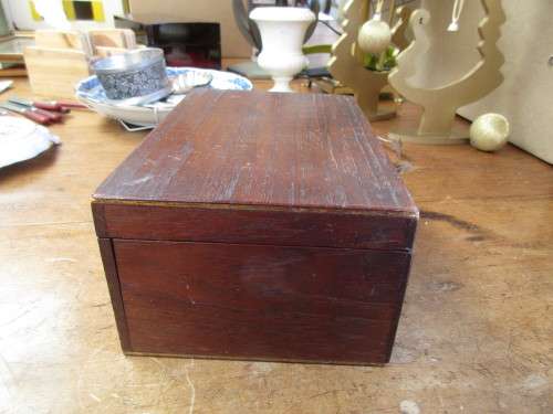 LOVELY OLD WOOD BOX