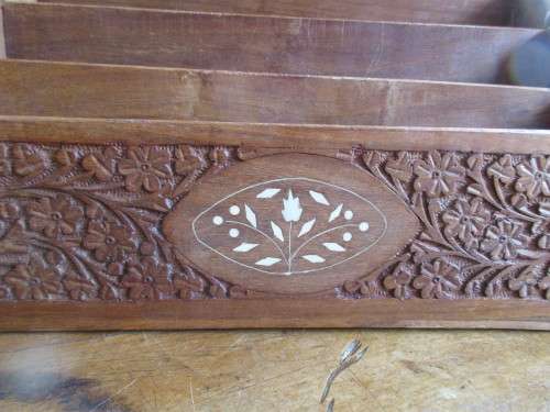 BEAUTIFUL INDIAN LETTER AND PAPER HOLDER