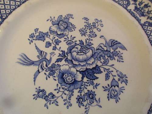 MASONS IRONSTONE BLUE AND WHITE PLATE