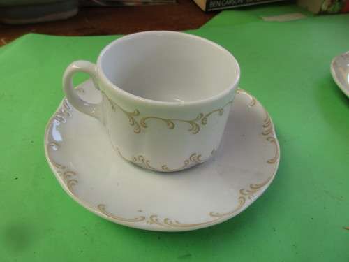 PAIR ROSENTHAL CUPS AND SAUCERS