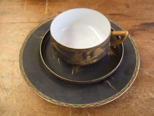 Beautiful Soko egg shell china teapot 5 cups and 6  saucers 5 side plates milk jug and sugar