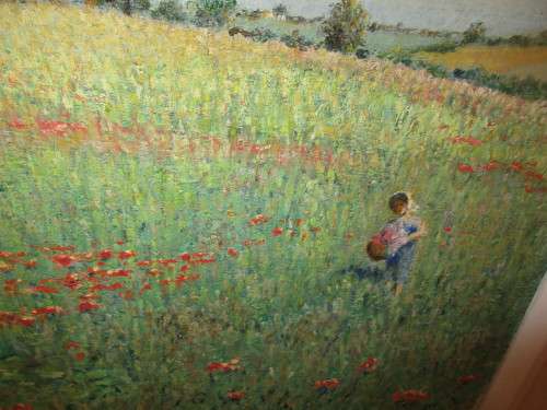 LANDSCAPE BY SOUTH AFRICAN ARTIST JOHN MANTELL OIL ON CANVAS