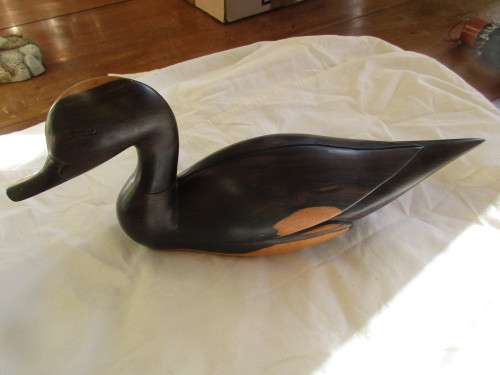TWO BEAUTIFUL HAND CARVED  KNYSNA DUCKS