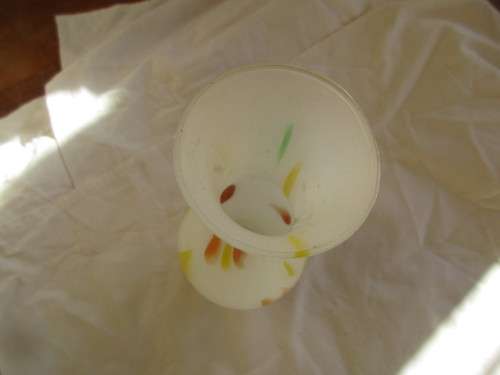 PAIR 1960'S MULTI COLOURED VASES