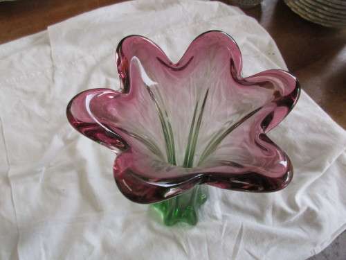 MURANO MULTI COLOURED VASE