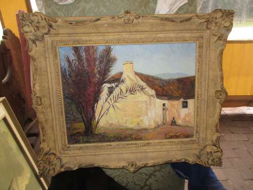 BEAUTIFUL SYDNEY TAYLOR OIL ON BOARD