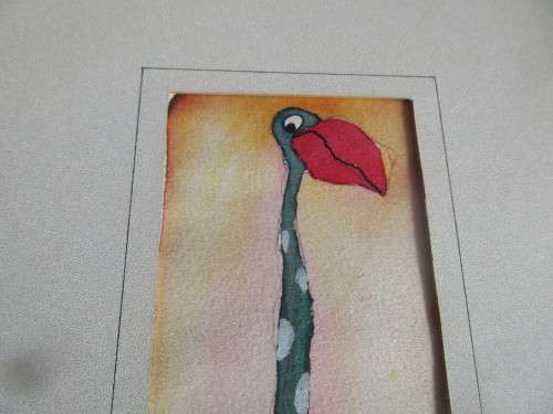 BEAUTIFUL SET 3 CRAIG MARRAN WATERCOLOURS OF OSTRICHES