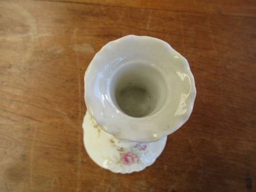 BEAUTIFUL PORCELAIN FRANK  HAVILAND LIMOGES CANDLESTICK