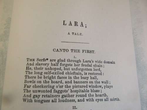 BYRONS POETICAL WORKS
