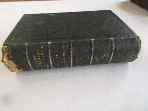 SMITHS DICTIONARY OF THE BIBLE VOLUME 11 1863 FIRST EDITION