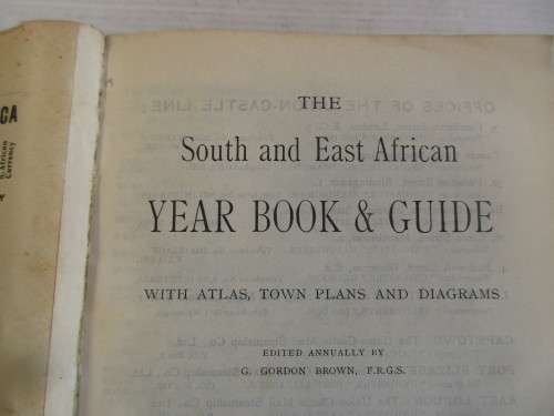 THE SOUTH AFRICAN YEAR BOOK AND GUIDE  1939