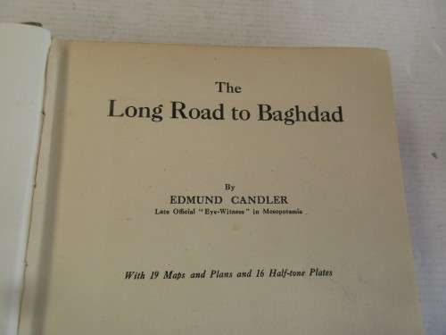 THE LONG ROAD TO BAGHDAD 1919