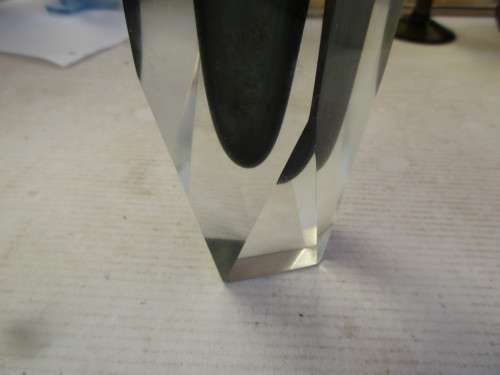 ORREFORS 1960'S CRYSTAL VASE