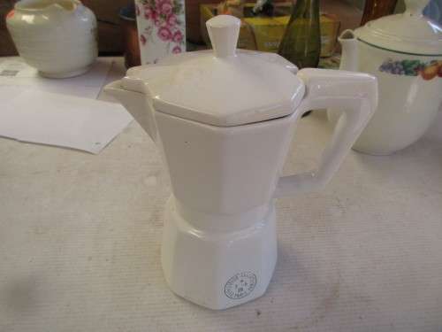 EXPOSITION PAILATELIQUE PARIS COFFEE POT