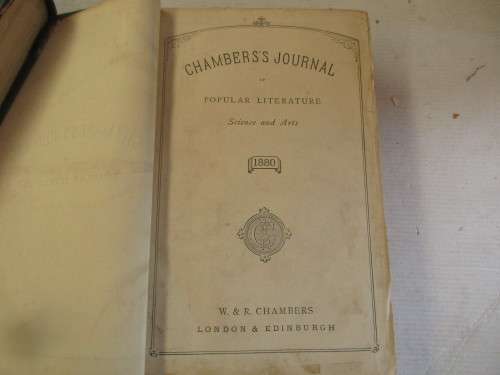 CHAMBERS JOURNAL 1880