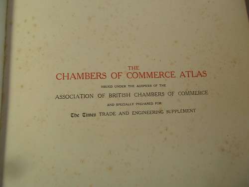 CHAMBER OF COMMERCE ATLAS 1925