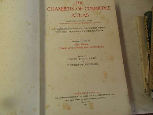 CHAMBER OF COMMERCE ATLAS 1925