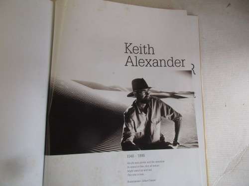 KEITH ALEXANDER THE ARTIST IN RETROSPECT 2000 FIRST EDITION