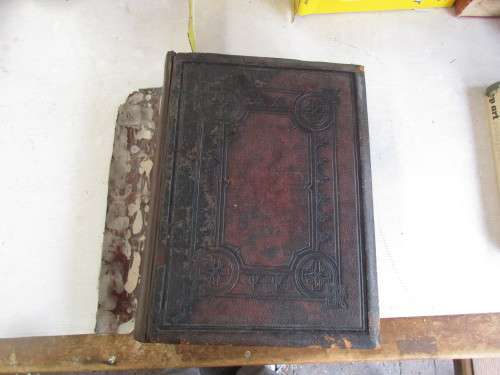 THE HOLY BIBLE CONTAINING THE OLD AND NEW TESTAMENTS  C1883 KING JAMES VERSION
