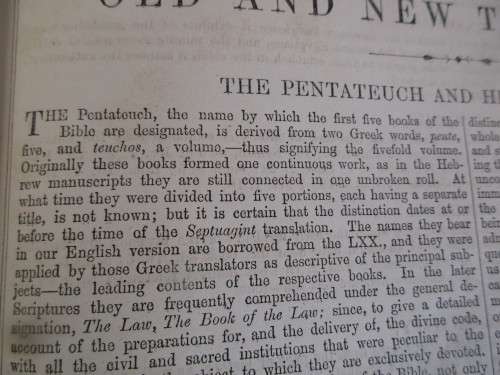 THE HOLY BIBLE CONTAINING THE OLD AND NEW TESTAMENTS  C1883 KING JAMES VERSION