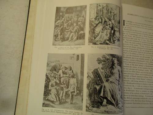 REMBRANDTS ETCHINGS 2 VOLUMES IN SLIP CASE 1952 COMPLETE EDITION