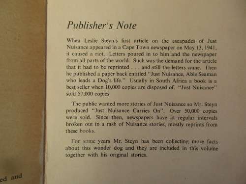 JUST NUISANCE 1968